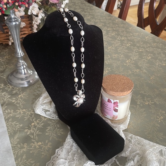 Ann King Sterling 925 Pearl Pendant Enhancer